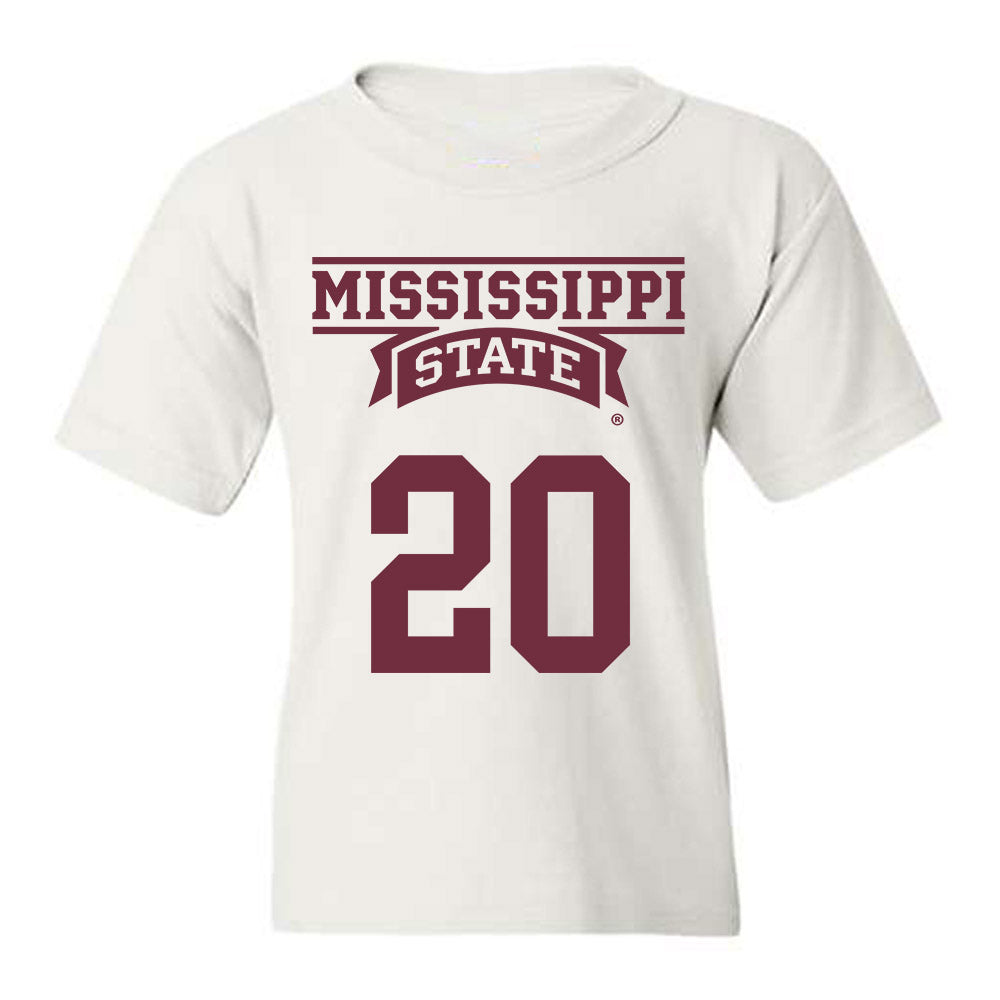 Mississippi State - NCAA Women's Basketball : Andrea Flores - Classic Shersey Youth T-Shirt-0
