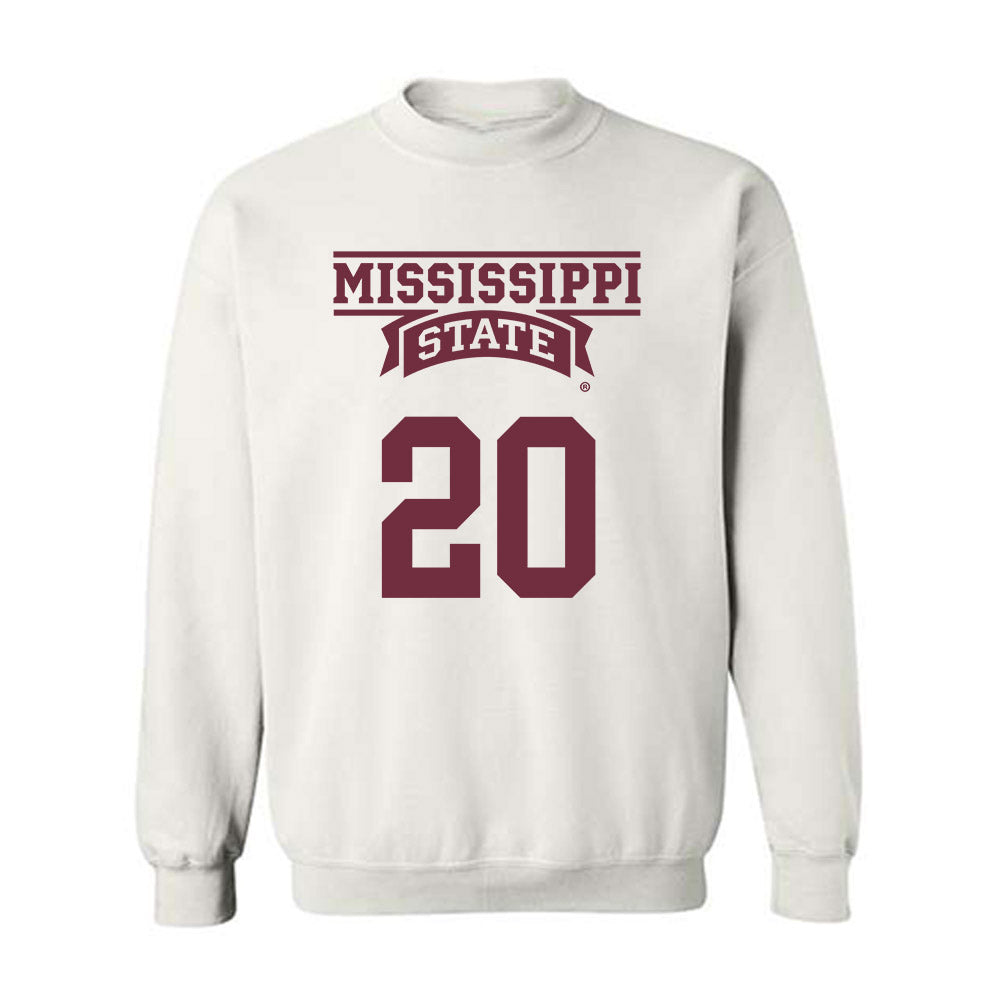 Mississippi State - NCAA Women's Basketball : Andrea Flores - Classic Shersey Crewneck Sweatshirt-0