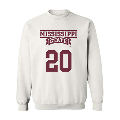 Mississippi State - NCAA Women's Basketball : Andrea Flores - Classic Shersey Crewneck Sweatshirt-0