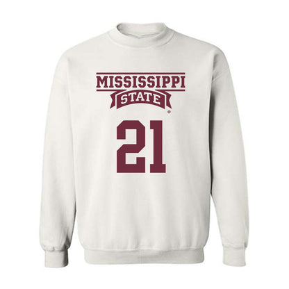 Mississippi State - NCAA Men's Basketball : Thomas Bassong - Classic Shersey Crewneck Sweatshirt-0