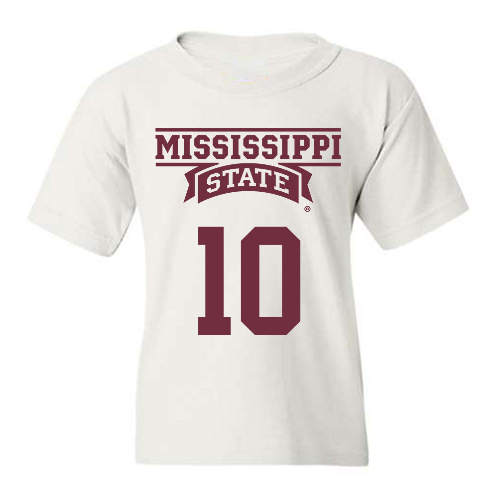 Mississippi State - NCAA Men's Basketball : Jayden Epps - Classic Shersey Youth T-Shirt-0