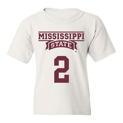 Mississippi State - NCAA Men's Basketball : Jaborri Mcghee - Classic Shersey Youth T-Shirt-0