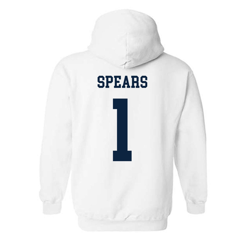 UTSA - NCAA Men's Basketball : Amir Spears - Sports Shersey Hooded Sweatshirt-1