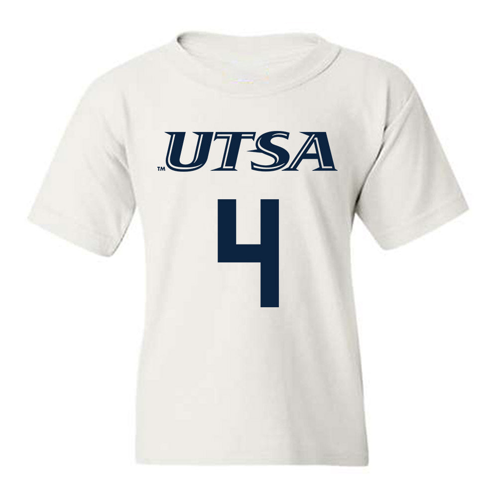 UTSA - NCAA Men's Basketball : Brent Moss - Sports Shersey Youth T-Shirt-0