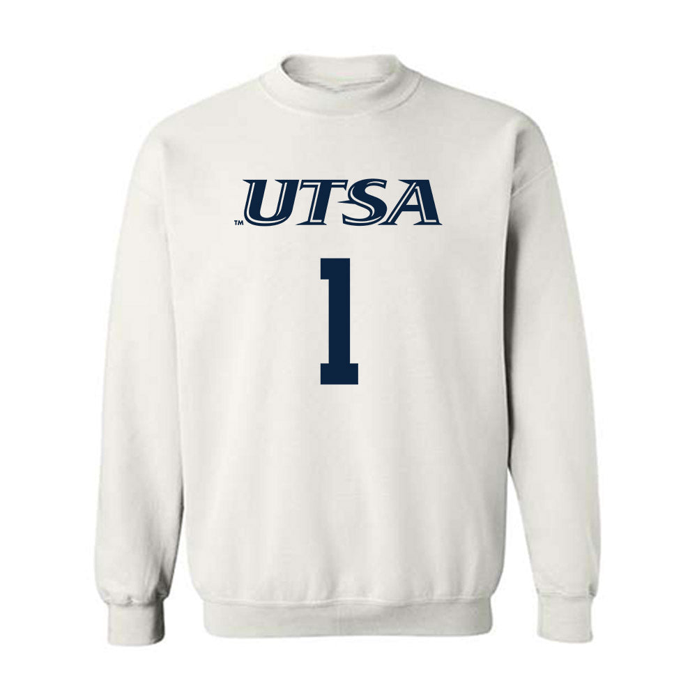 UTSA - NCAA Men's Basketball : Amir Spears - Sports Shersey Crewneck Sweatshirt-0