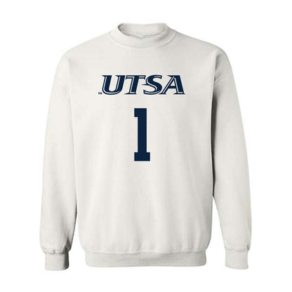 UTSA - NCAA Men's Basketball : Amir Spears - Sports Shersey Crewneck Sweatshirt-0