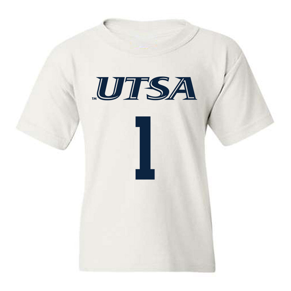 UTSA - NCAA Men's Basketball : Amir Spears - Sports Shersey Youth T-Shirt-0