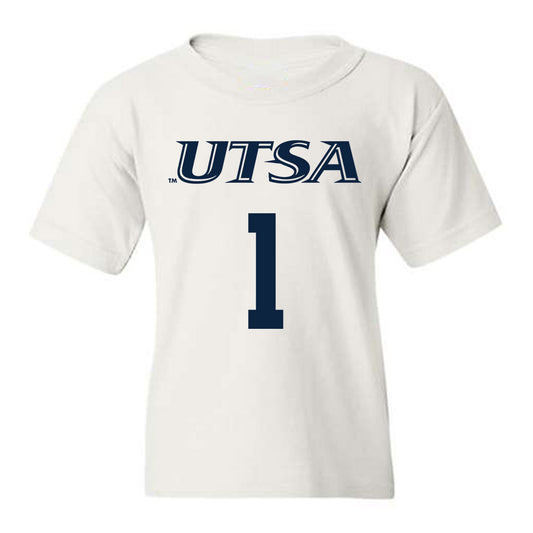 UTSA - NCAA Men's Basketball : Amir Spears - Sports Shersey Youth T-Shirt-0