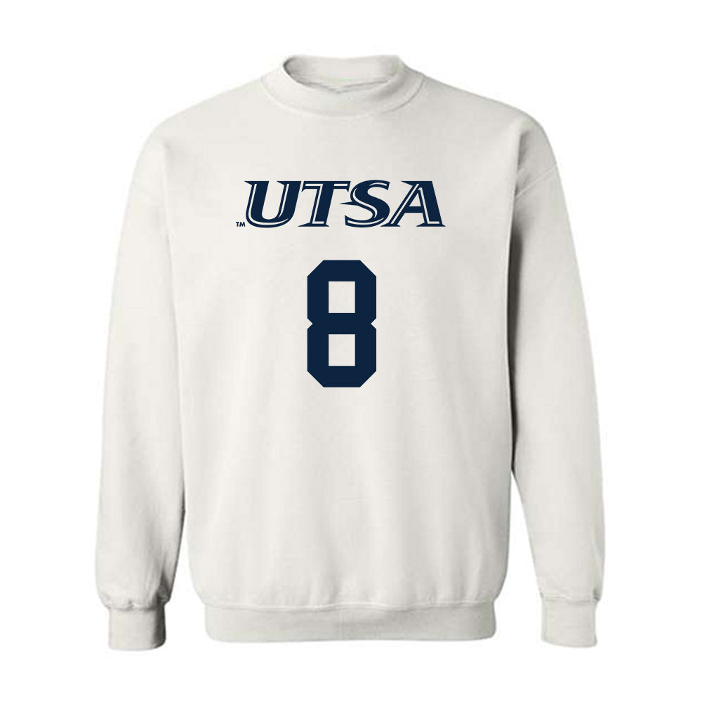 UTSA - NCAA Men's Basketball : Jayson Peterson - Sports Shersey Crewneck Sweatshirt-0