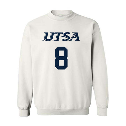 UTSA - NCAA Men's Basketball : Jayson Peterson - Sports Shersey Crewneck Sweatshirt-0