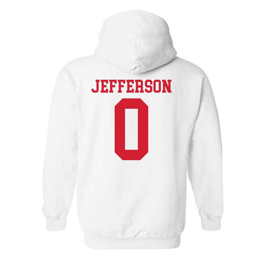 Houston - NCAA Men's Basketball : Kordelius Jefferson - Classic Shersey Hooded Sweatshirt-1