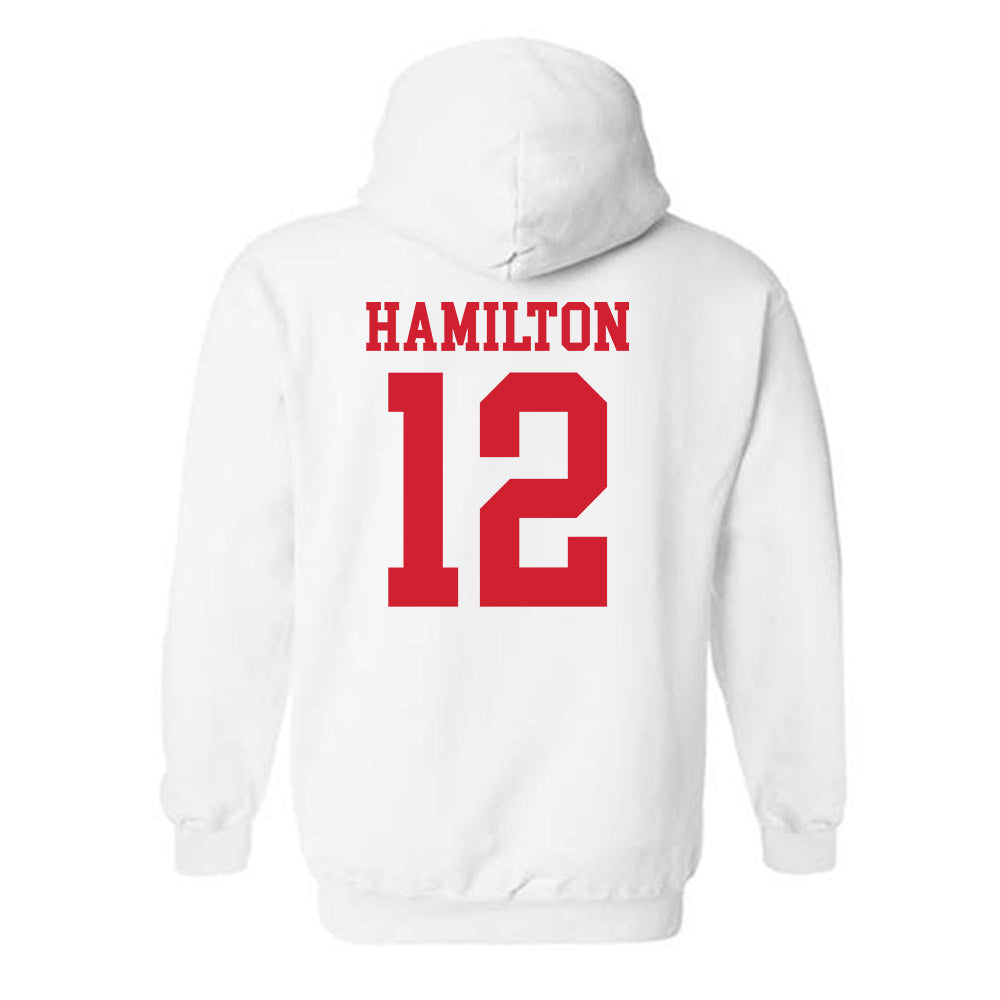 Houston - NCAA Women's Basketball : Kaelyn Hamilton - Classic Shersey Hooded Sweatshirt-1