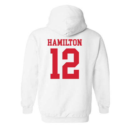 Houston - NCAA Women's Basketball : Kaelyn Hamilton - Classic Shersey Hooded Sweatshirt-1