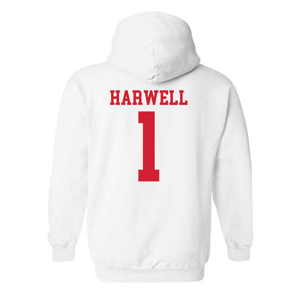 Houston - NCAA Men's Basketball : Isiah Harwell - Classic Shersey Hooded Sweatshirt-1