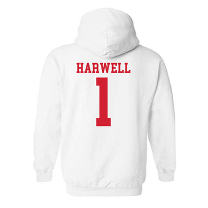 Houston - NCAA Men's Basketball : Isiah Harwell - Classic Shersey Hooded Sweatshirt-1