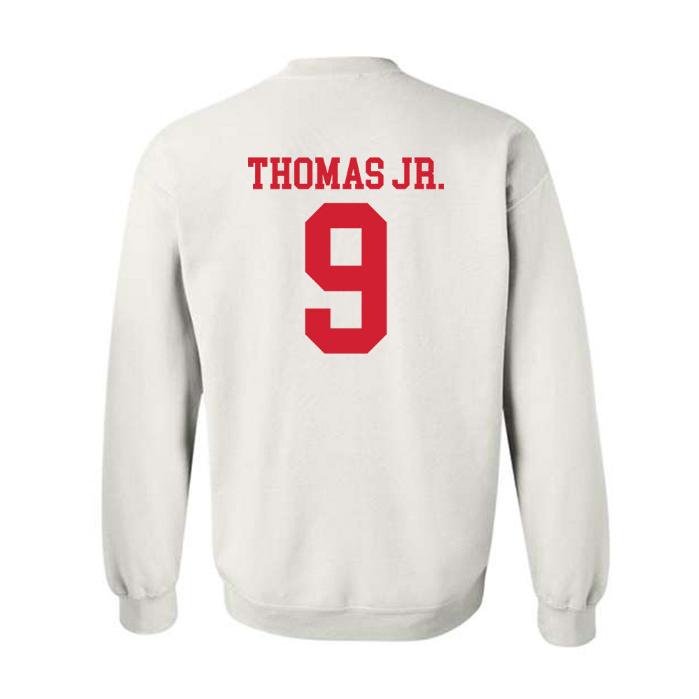 Houston - NCAA Men's Basketball : Dedan Thomas Jr. - Classic Shersey Crewneck Sweatshirt-1