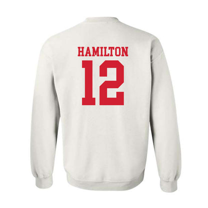 Houston - NCAA Women's Basketball : Kaelyn Hamilton - Classic Shersey Crewneck Sweatshirt-1