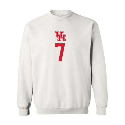 Houston - NCAA Women's Basketball : Kyndall Hunter - Classic Shersey Crewneck Sweatshirt-0