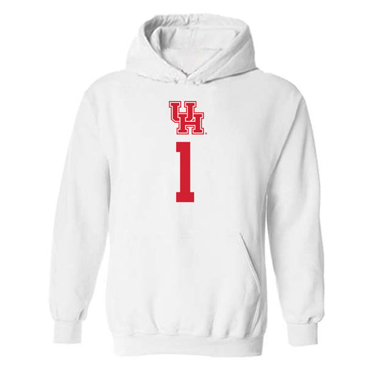 Houston - NCAA Women's Basketball : Briana Peguero - Classic Shersey Hooded Sweatshirt-0