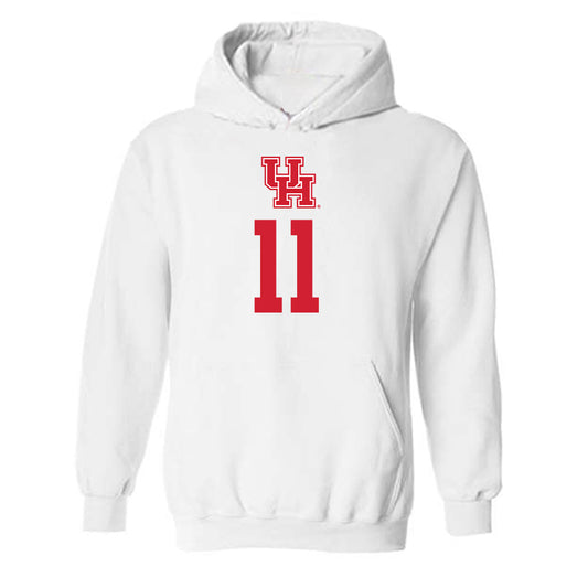 Houston - NCAA Women's Basketball : Jemma Hunter - Classic Shersey Hooded Sweatshirt-0