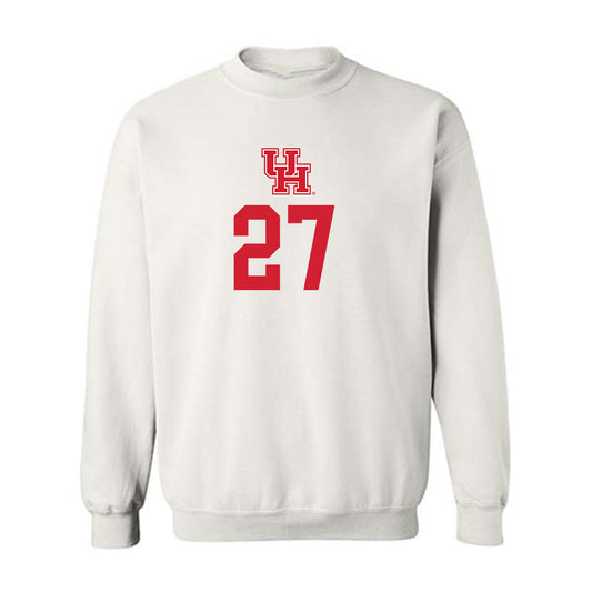 Houston - NCAA Women's Basketball : Elodie Lutbert - Classic Shersey Crewneck Sweatshirt-0