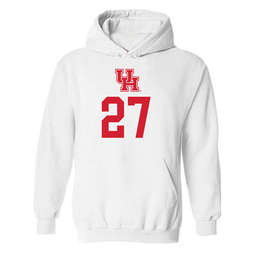 Houston - NCAA Women's Basketball : Elodie Lutbert - Classic Shersey Hooded Sweatshirt-0