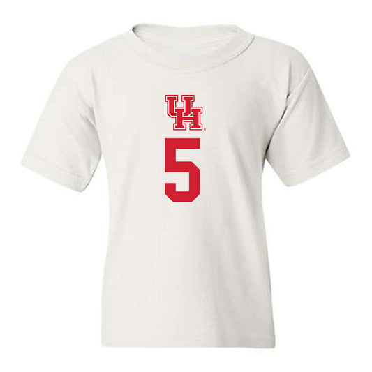 Houston - NCAA Men's Basketball : Chris Cenac Jr. - Classic Shersey Youth T-Shirt-0