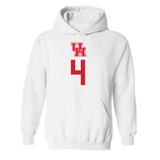 Houston - NCAA Women's Basketball : Madison Carlton - Classic Shersey Hooded Sweatshirt-0