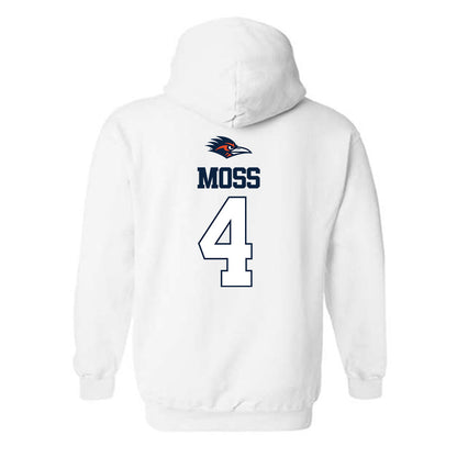 UTSA - NCAA Men's Basketball : Brent Moss - Sports Shersey Hooded Sweatshirt-1