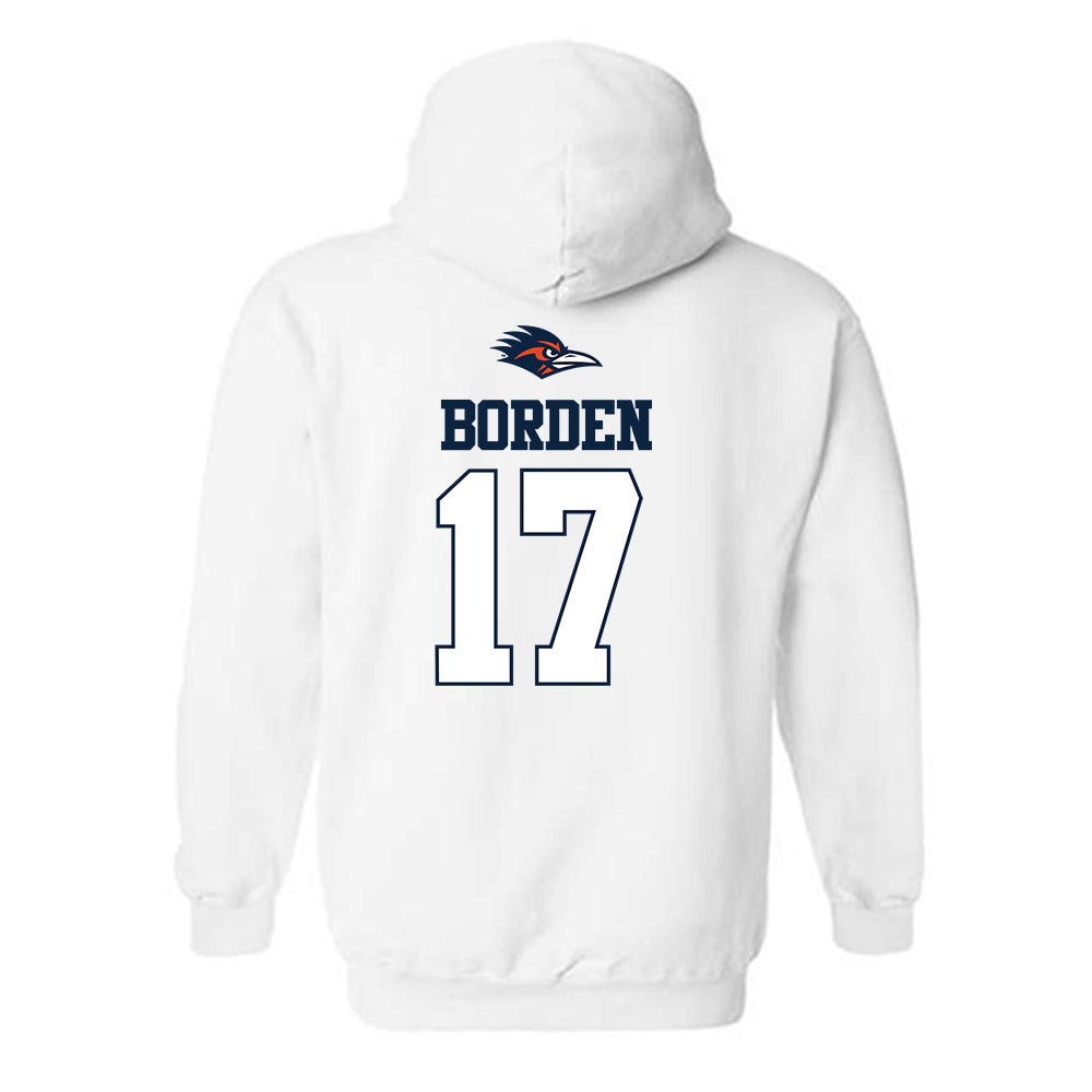 UTSA - NCAA Men's Basketball : Stanley Borden - Sports Shersey Hooded Sweatshirt-1