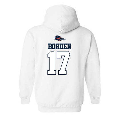 UTSA - NCAA Men's Basketball : Stanley Borden - Sports Shersey Hooded Sweatshirt-1
