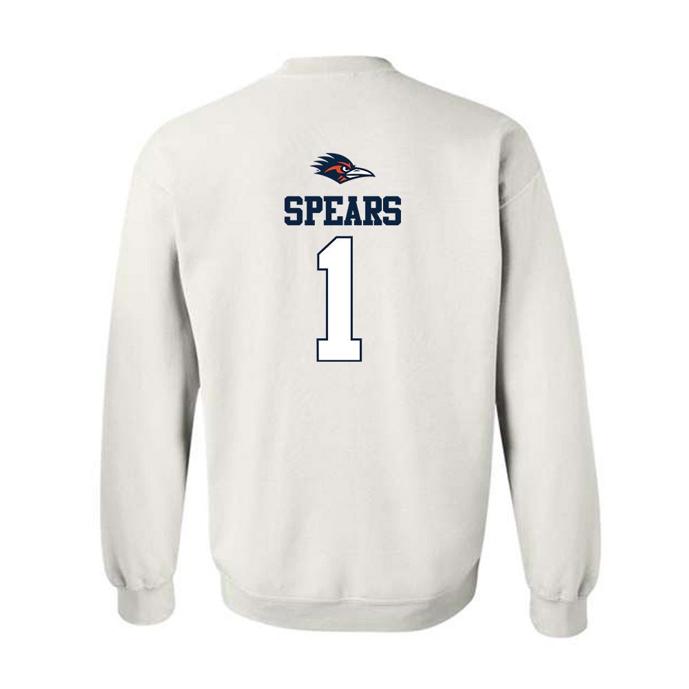 UTSA - NCAA Men's Basketball : Amir Spears - Sports Shersey Crewneck Sweatshirt-1