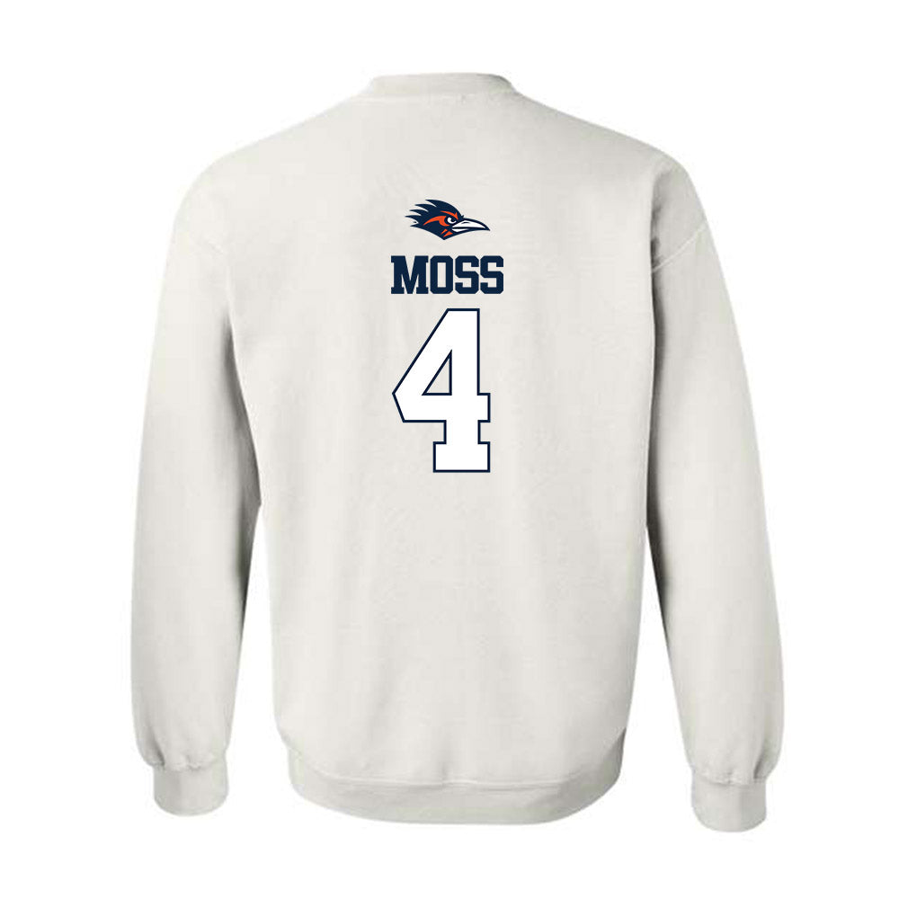 UTSA - NCAA Men's Basketball : Brent Moss - Sports Shersey Crewneck Sweatshirt-1