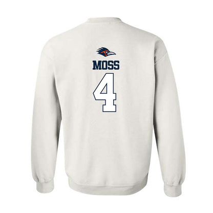 UTSA - NCAA Men's Basketball : Brent Moss - Sports Shersey Crewneck Sweatshirt-1