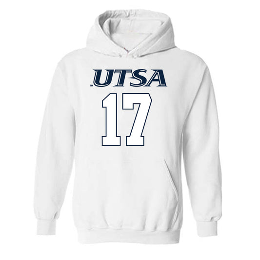 UTSA - NCAA Men's Basketball : Stanley Borden - Sports Shersey Hooded Sweatshirt-0
