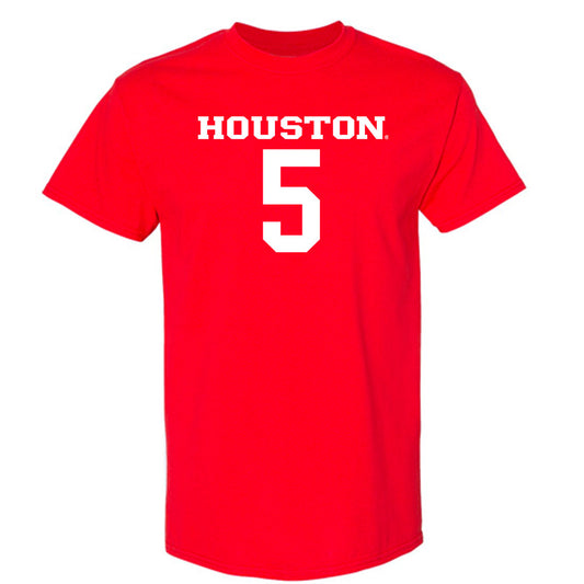 Houston - NCAA Men's Basketball : Chris Cenac Jr. - Classic Shersey T-Shirt-0