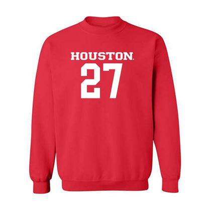 Houston - NCAA Women's Basketball : Elodie Lutbert - Classic Shersey Crewneck Sweatshirt-0