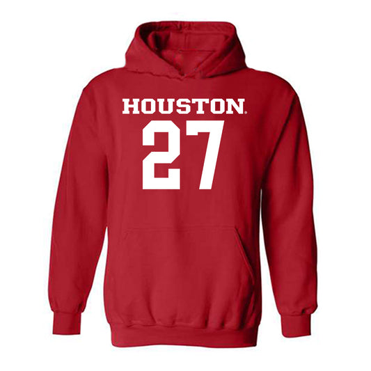 Houston - NCAA Women's Basketball : Elodie Lutbert - Classic Shersey Hooded Sweatshirt-0