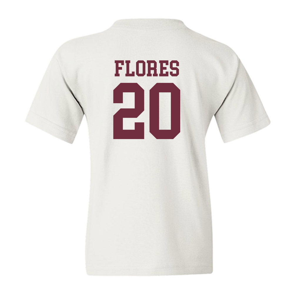 Mississippi State - NCAA Women's Basketball : Andrea Flores - Sports Shersey Youth T-Shirt-1