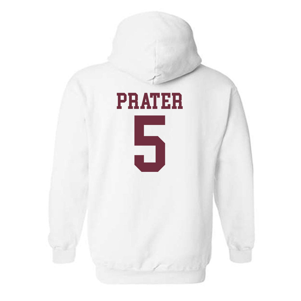 Mississippi State - NCAA Women's Basketball : Chandler Prater - Sports Shersey Hooded Sweatshirt-1