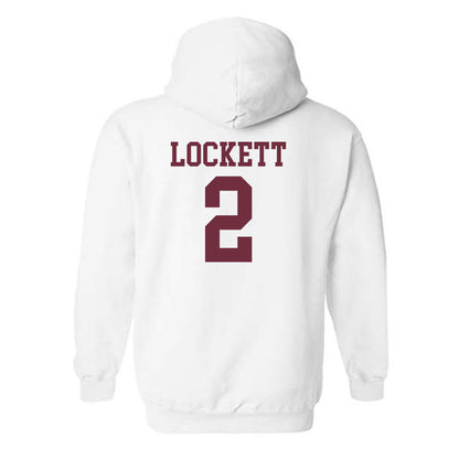 Mississippi State - NCAA Women's Basketball : Tootie Lockett - Sports Shersey Hooded Sweatshirt-1