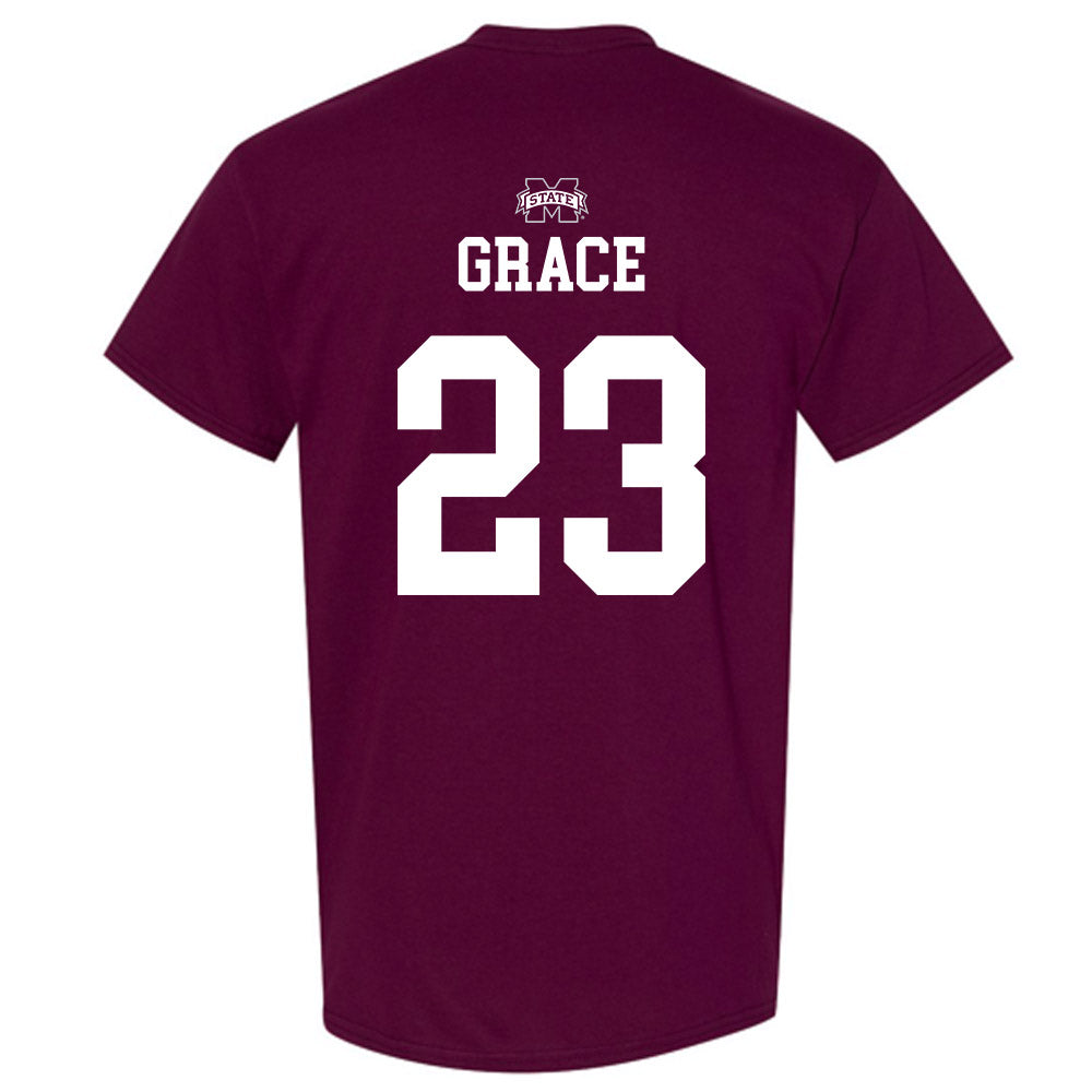 Mississippi State - NCAA Men's Basketball : King Grace - Sports Shersey T-Shirt-1