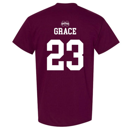 Mississippi State - NCAA Men's Basketball : King Grace - Sports Shersey T-Shirt-1