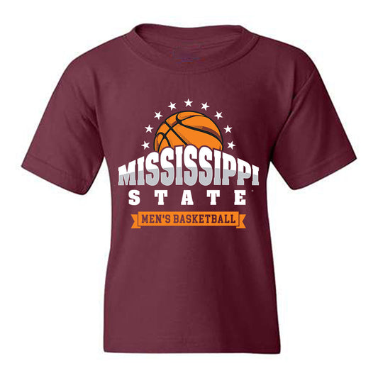 Mississippi State - NCAA Men's Basketball : Jamarion Davis-Fleming - Sports Shersey Youth T-Shirt-0
