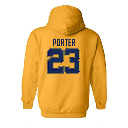 Marquette - NCAA Women's Basketball : Olivia Porter - Sports Shersey Hooded Sweatshirt-1