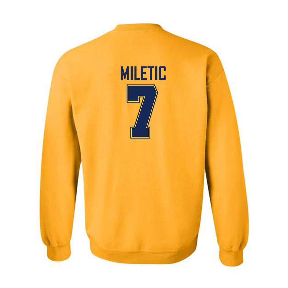 Marquette - NCAA Men's Basketball : Ian Miletic - Sports Shersey Crewneck Sweatshirt-1