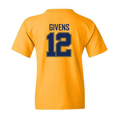 Marquette - NCAA Women's Basketball : Mackenzie Givens - Sports Shersey Youth T-Shirt-1