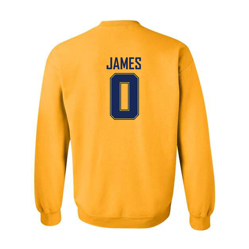 Marquette - NCAA Men's Basketball : Nigel James - Sports Shersey Crewneck Sweatshirt-1