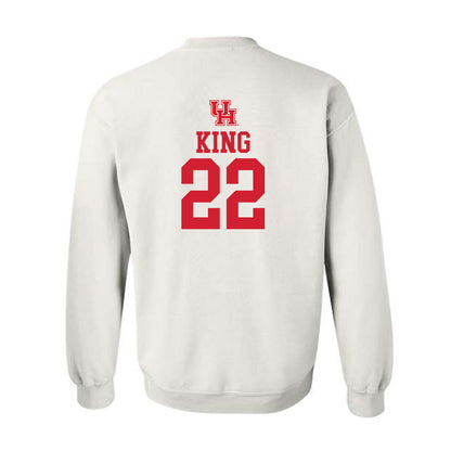 Houston - NCAA Women's Basketball : Kayla King - Sports Shersey Crewneck Sweatshirt-1