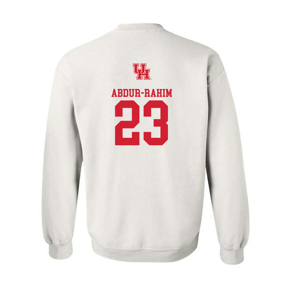 Houston - NCAA Women's Basketball : Amirah Abdur-Rahim - Sports Shersey Crewneck Sweatshirt-1